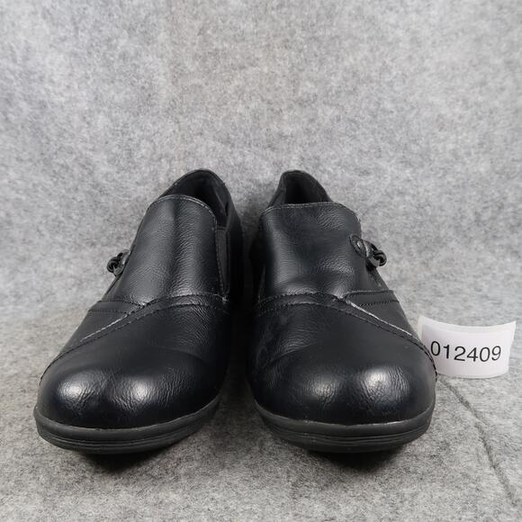 Baretraps Shoes Womens 9.5 Slip On Loafer Clog Farley Classic Comfort Wedge - Picture 2 of 13